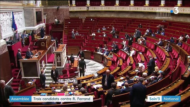 Présidence de l’Assemblée nationale : trois candidats contre Richard Ferrand