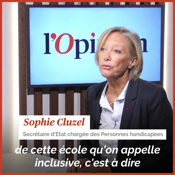 Enfants handicapés : Sophie Cluzel estime qu’«il y a un vrai mouvement de cette école qu’on appelle  inclusive»