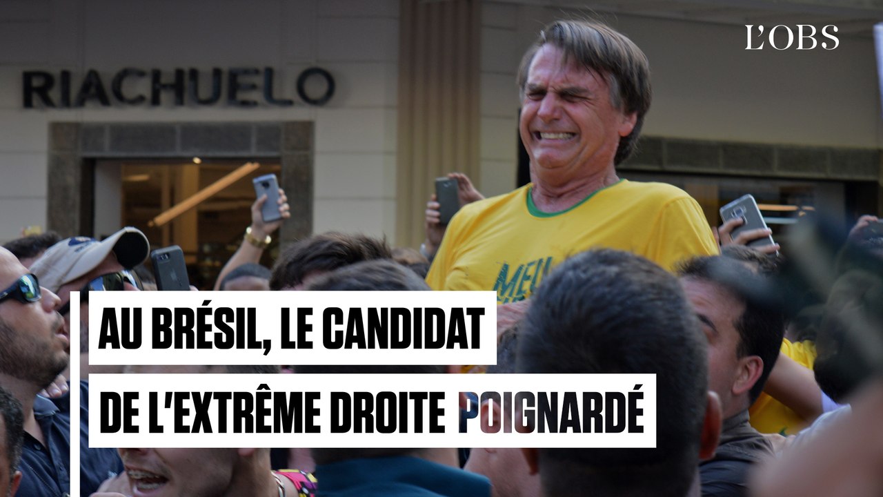 Bolsonaro, candidat de l'extrême droite au Brésil, poignardé