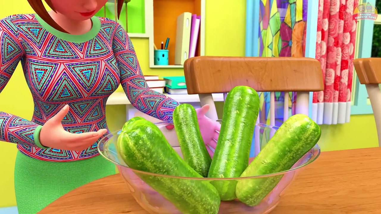 Vegetables Song - Five Little Babies -+More BST Songs for children