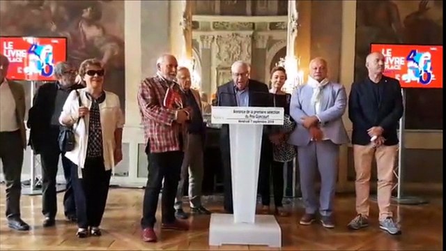 Prix Goncourt 2018 : la liste des quinze auteurs sélectionnés, en direct de Nancy lors du Livre sur la Place 2018