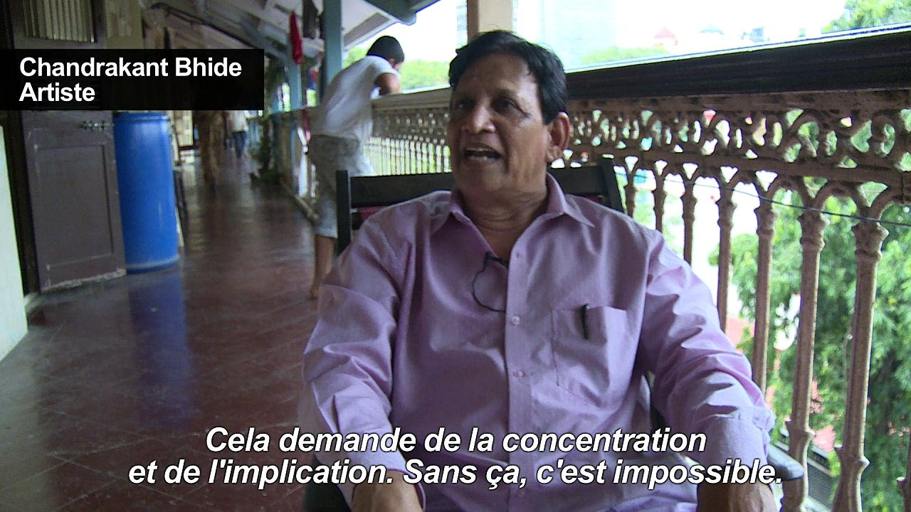 Inde: de l'art du portrait à la machine à écrire