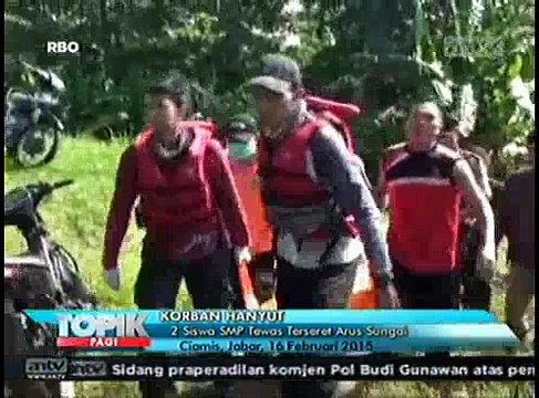 2 Siswa SMP Tewas Terseret Arus Sungai