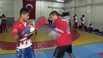 Kick boksun altın gençleri hedef büyüttü - GAZİANTEP