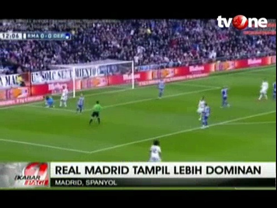 Kalahkan Deportivo, Madrid Amankan Posisi Puncak Klasemen Liga Spanyol