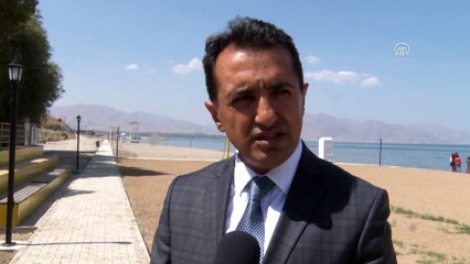 Van Gölü sahiline yeni plaj - VAN
