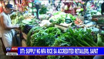 DTI: Supply ng NFA rice sa accredited retailers, sapat