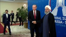 Türkiye-Rusya-İran Üçlü Zirvesi başladı - TAHRAN