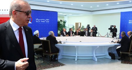 Son Dakika! Üçlü Zirvede Konuşan Erdoğan'dan Uyarı: İdlib'e Saldırı Katliamla Sonuçlanır