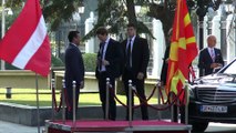 Avusturya Başbakanı Kurz Makedonya'da - ÜSKÜP