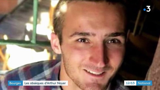 Bourges : les obsèques d'Arthur Noyer