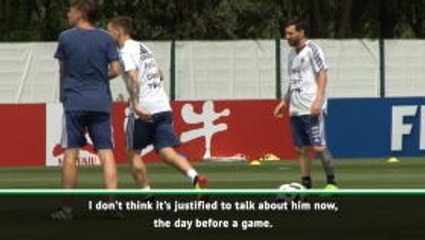 Argentina coach Scaloni unsure over Messi's future