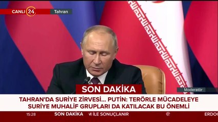 Tahran'da Suriye zirvesi