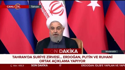 Tahran'da Suriye zirvesi