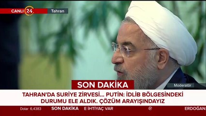 Tahran'da Suriye zirvesi