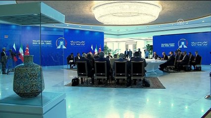 Erdoğan: 'Burada bir ateşkes ilanı yapabilirsek zirvenin en önemli adımlarından biri bu olacak' - TAHRAN