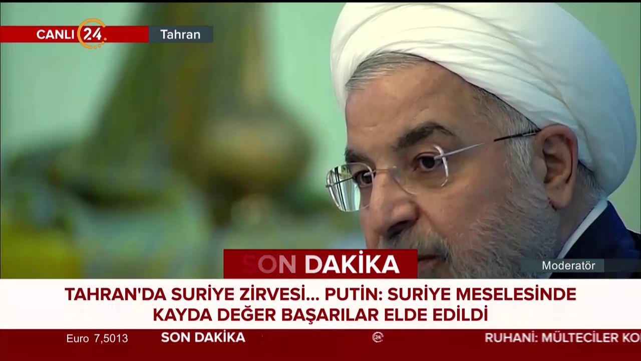 BAŞKAN ERDOĞAN TAHRAN KONUŞMASI