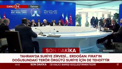 Suriye konulu üçlü zirve