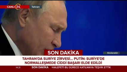 Tahran'da Suriye zirvesi