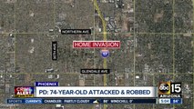 Woman, 74, attacked and robbed during home invasion