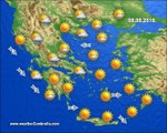 Η πρόγνωση του καιρού για το Σάββατο 8-9-2018
