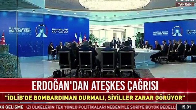Tahran Zirvesi'nde Erdoğan ile Putin arasında ateşkes polemiği