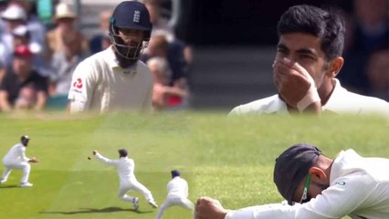 India Vs England 5th Test: Virat Kohli drops catch of Moeen Ali | वनइंडिया  हिंदी - video dailymotion