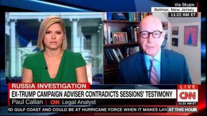 Paul Callan on Ex-Trump campaign adviser contradicts Sessions' Testimony. @PaulCallan #Russia