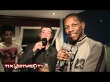 Giggs backstage *EXCLUSIVE* part 1 - Westwood
