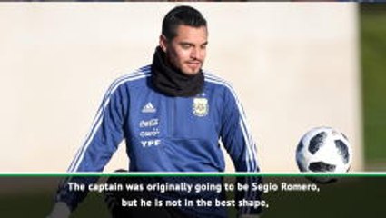 'Out-of-shape' Romero won't replace Messi as Argentina captain - Scaloni