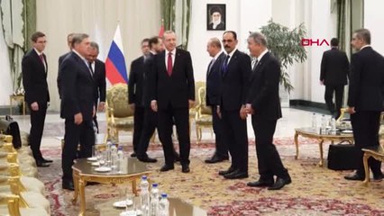 Erdoğan ve Putin Görüşmesi Başladı