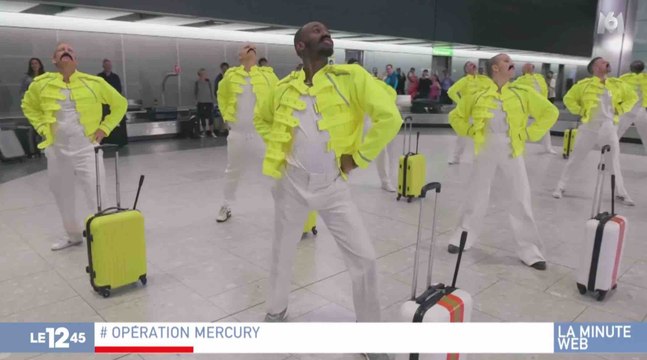Des bagagistes de l'aéroport de Londres rendent hommage à Queen - ZAPPING ACTU HEBDO DU 08/09/2018