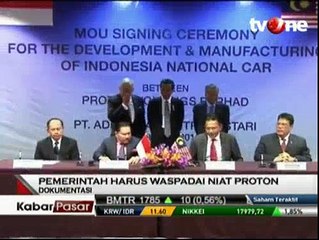 Pemerintah Harus Waspadai Niat Proton