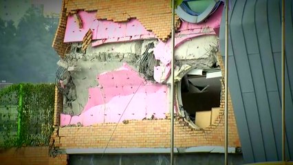 한밤에 상도유치원 건물 붕괴 위기 ’아찔’ / YTN