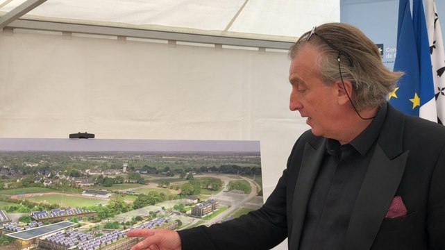 Les architectes dévoilent leur lycée