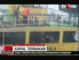 Kapal Perintis Milik Dishub Terbakar di Kupang