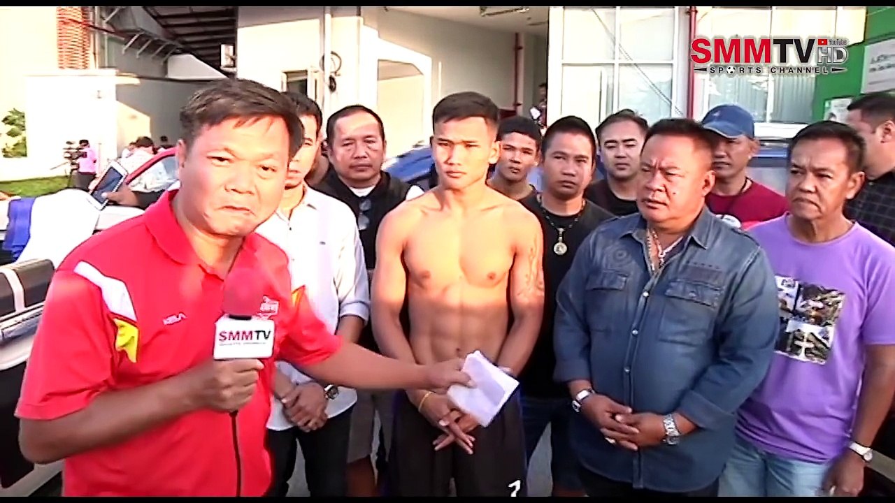 ชั่งก่อนชก | คู่เอก กุหลาบดำ VS ตะวันฉาย | ศึกลุมพินีแชมเปี้ยนเกียรติเพชร | 07-09-2561