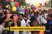 India: despenalizan la homosexualidad tras una batalla judicial de dos décadas