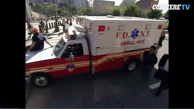 September 11 2001, video footage inside the Twin Towers outrage