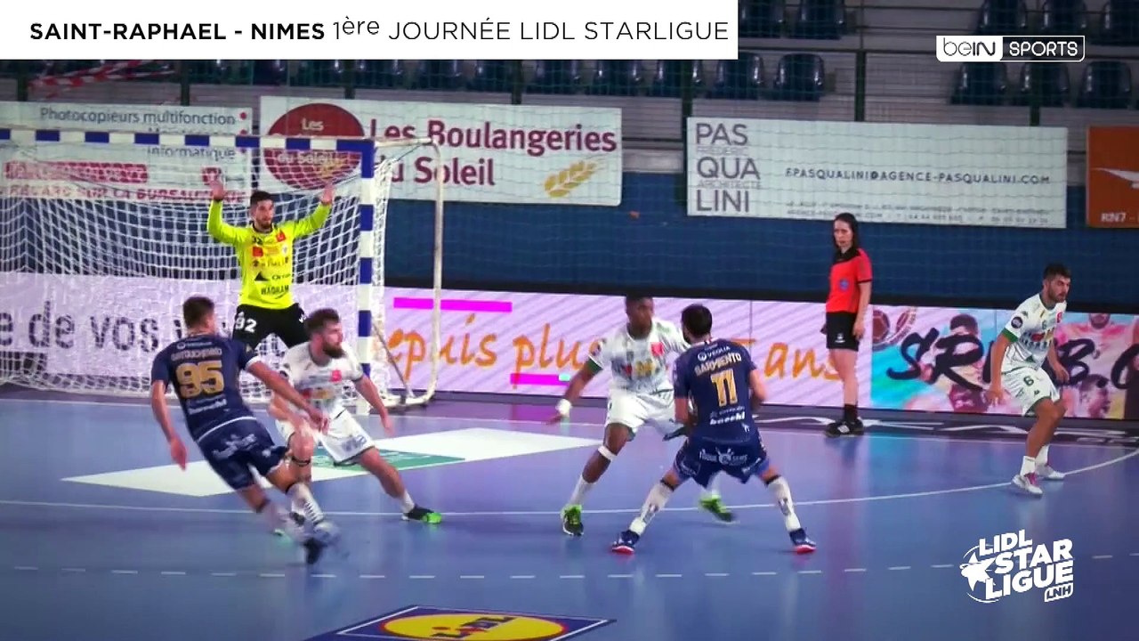 Nîmes s'impose à Saint-Raphaël | J01 Lidl Starligue 18-19