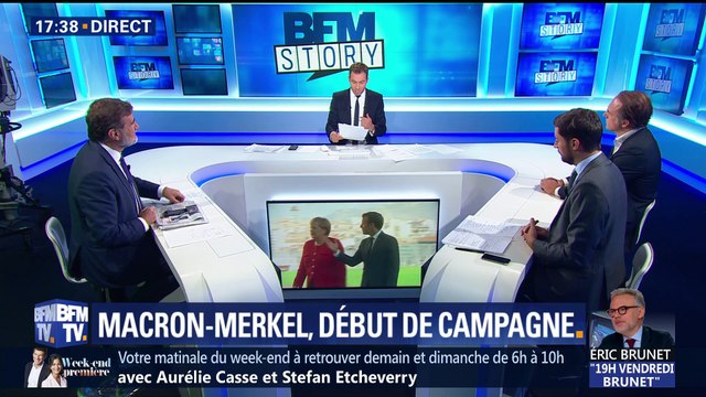 Macron et Merkel, début de campagne pour les élections européennes