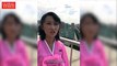【Video】A North Korean lady introduced Pyongyang’s urban landscape to a Global Times reporter, on top of the Arch of Triumph in Pyongyang. (Video: Fan Lingzhi/GT