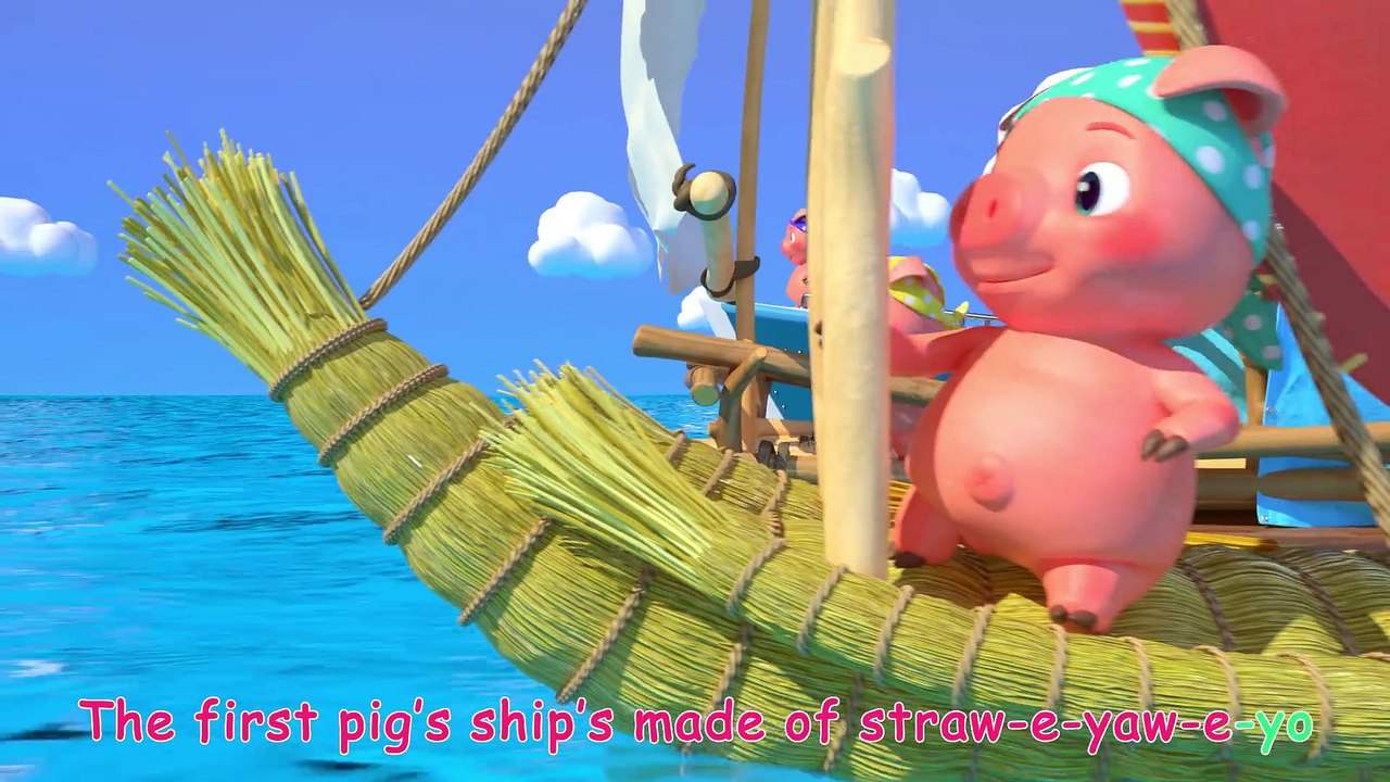 Three Little Pigs 2 (ABCkidTV) Nursery Rhymes & Kids Songs