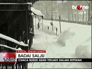 Badai Salju di AS Akan Terus Terjadi Selama Sepekan