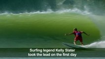 Kelly Slater leads Surf Ranch Pro after first day