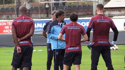 Trabzonspor, Aytemiz Alanyaspor maçı hazırlıklarını sürdürdü - TRABZON