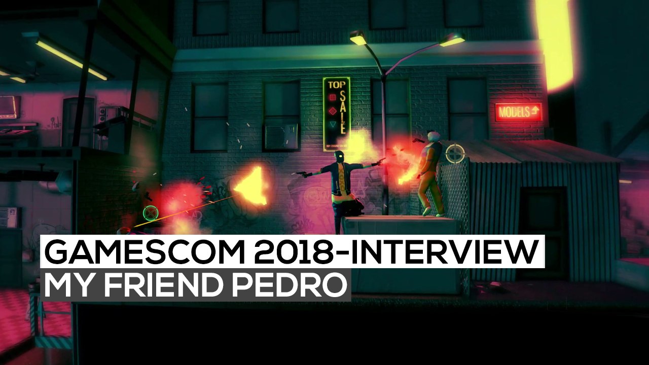 My friend pedro - interview mit victor Ågren | gamescom 2018