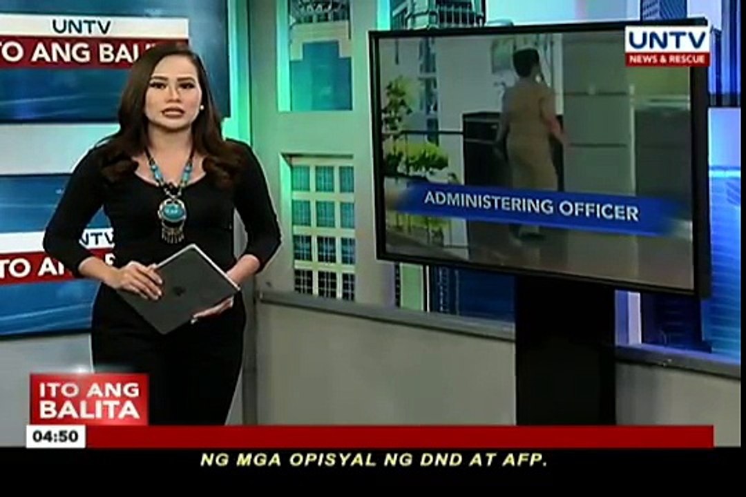 EKSKLUSIBO: Opisyal na sinasabing tumanggap ng amnesty application ni Trillanes, lumutang sa DND