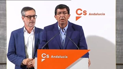 Ciudadanos anuncia la ruptura con el PSOE en Andalucía