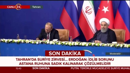 Tahran'da Suriye zirvesi